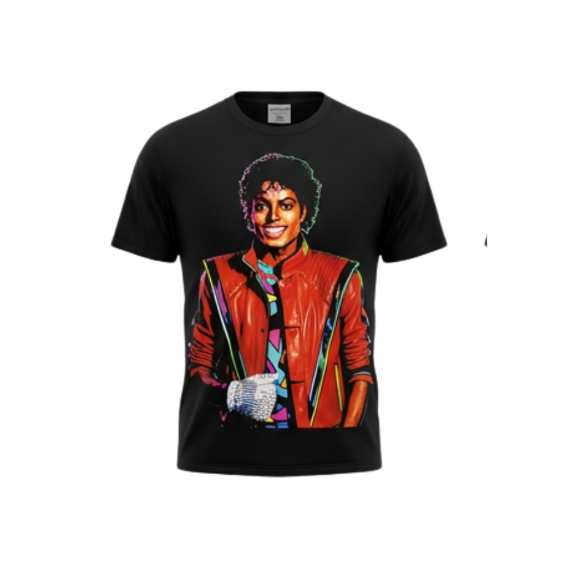 Michael Jackson Classic Graphic Heavy Cotton T-Shirt