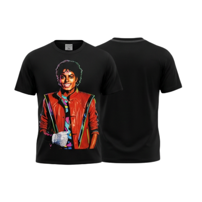 Michael Jackson Classic Graphic Heavy Cotton T-Shirt